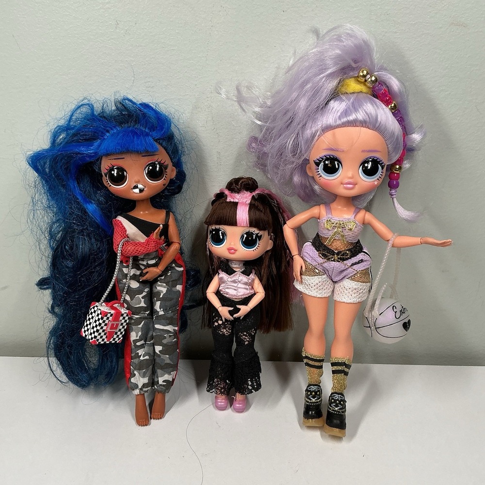 Omg Lol Surprise Dolls Lot of 3 Including Sparkle Star‎ Downtown B.B. Tweens